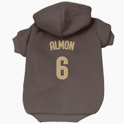 San Diego Padres Bill Almon Brown Pet Hoodie for Dog & Cat