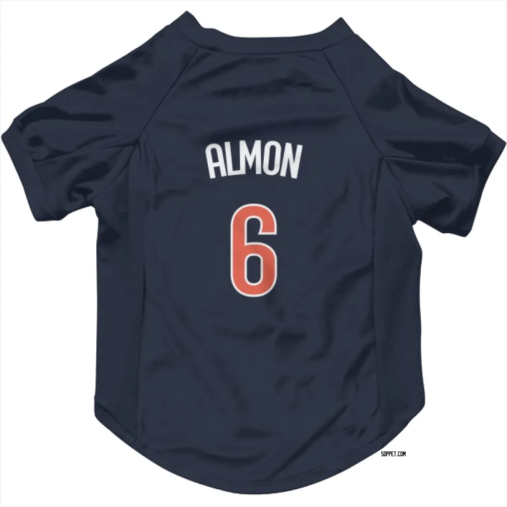 San Diego Padres Bill Almon Navy Pet Jersey for Dog & Cat