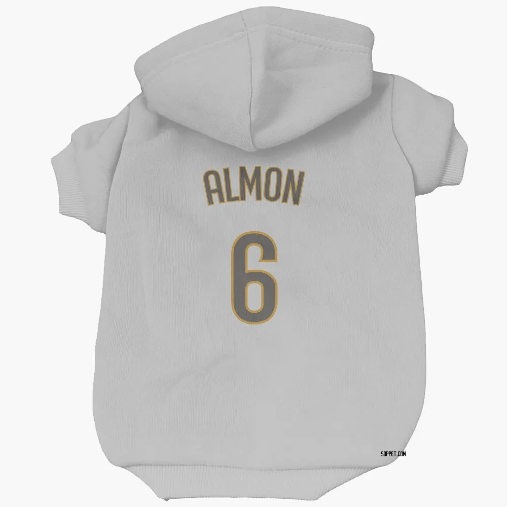 San Diego Padres Bill Almon White/Brown Pet Hoodie for Dog & Cat