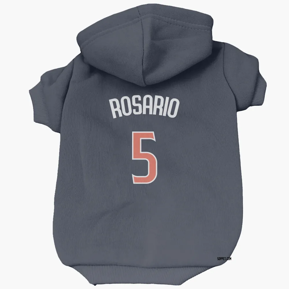 San Diego Padres Eguy Rosario Navy Pet Hoodie for Dog & Cat