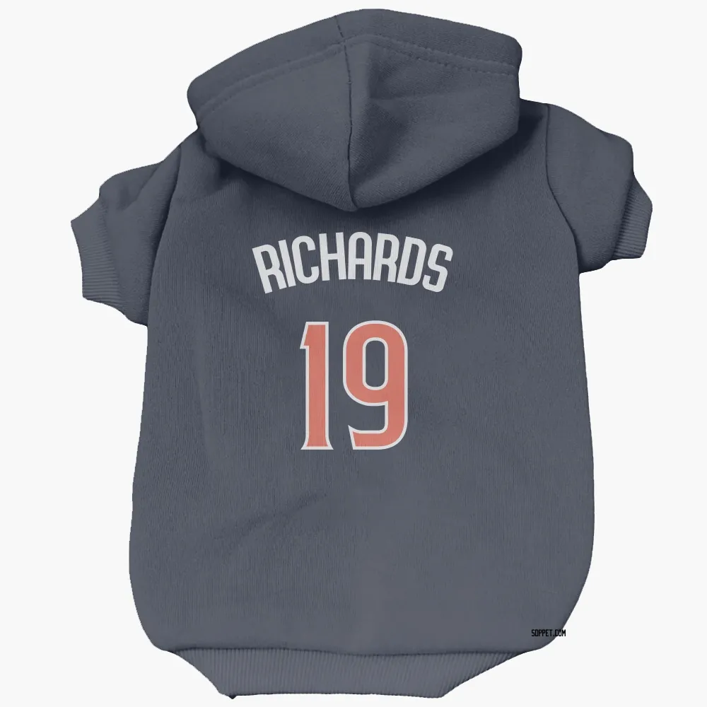 San Diego Padres Gene Richards Navy Pet Hoodie for Dog & Cat
