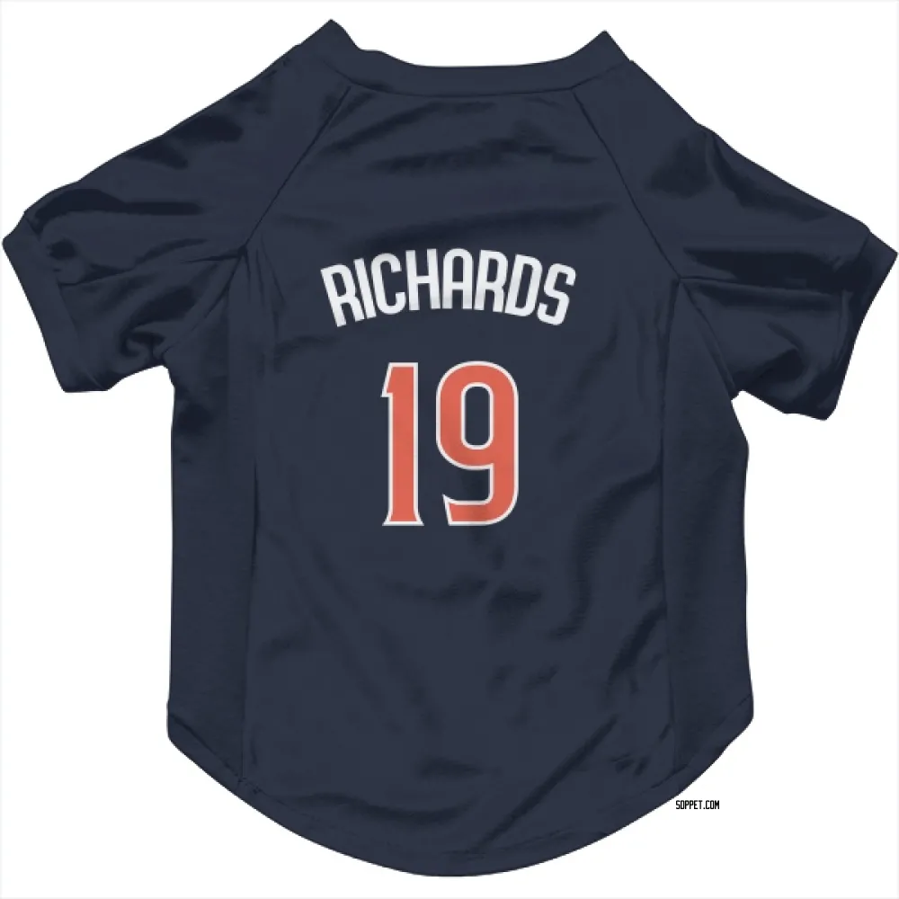 San Diego Padres Gene Richards Navy Pet Jersey for Dog & Cat