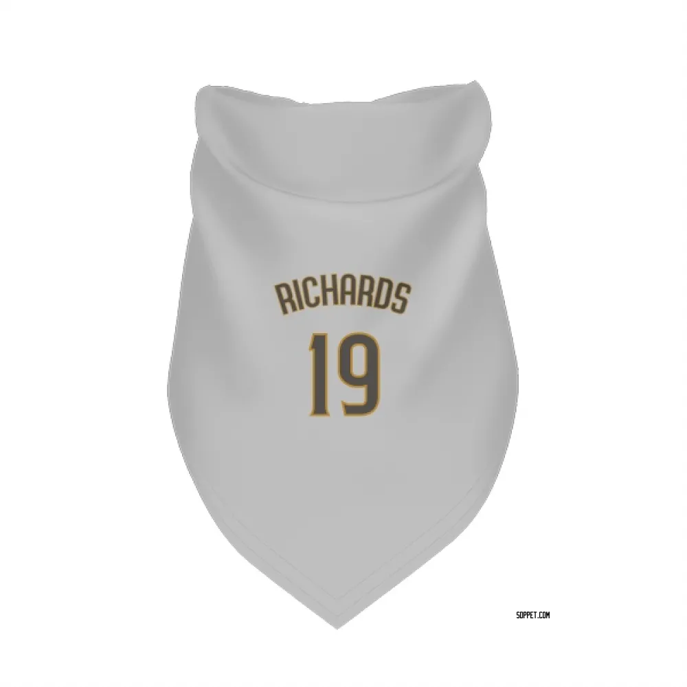 San Diego Padres Gene Richards White/Brown Pet Bandana for Dog & Cat