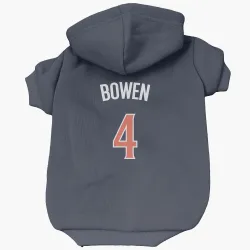San Diego Padres Jase Bowen Navy Pet Hoodie for Dog & Cat