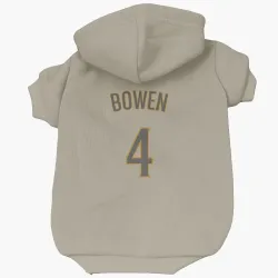 San Diego Padres Jase Bowen Tan Pet Hoodie for Dog & Cat