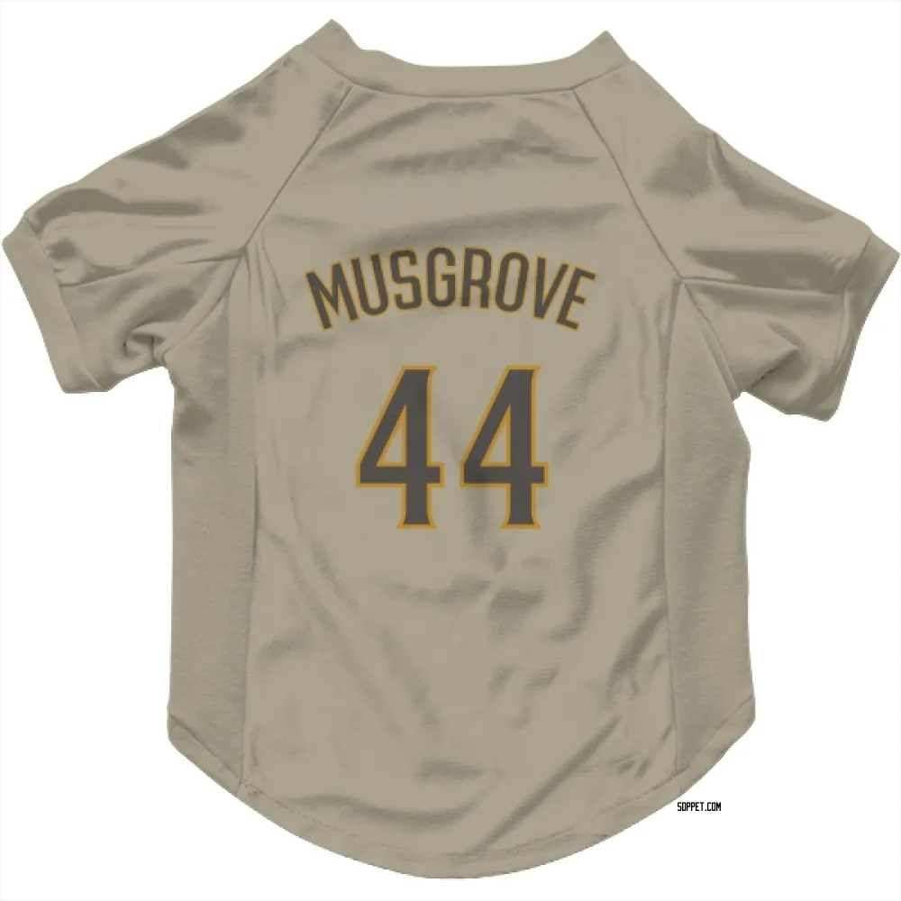 San Diego Padres Joe Musgrove Tan Pet Jersey for Dog & Cat