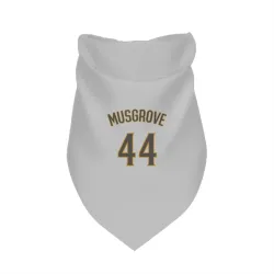 San Diego Padres Joe Musgrove White/Brown Pet Bandana for Dog & Cat