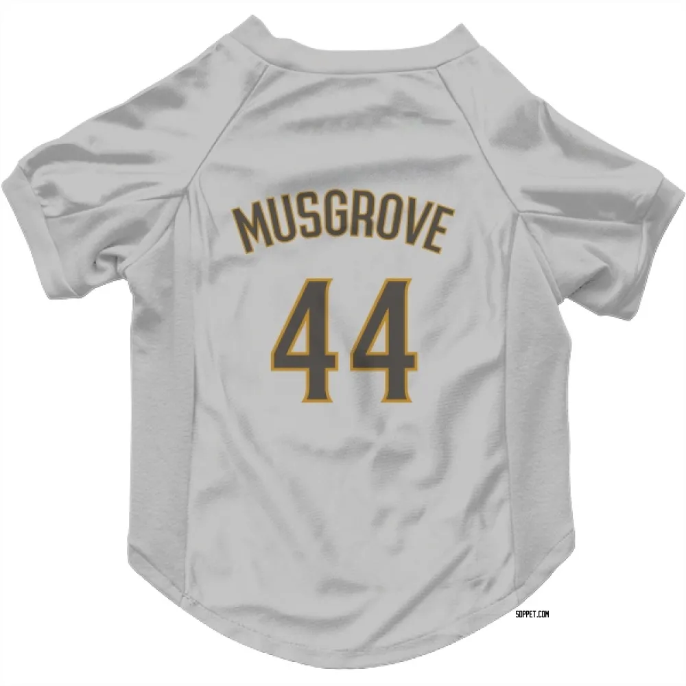 San Diego Padres Joe Musgrove White/Brown Pet Jersey for Dog & Cat