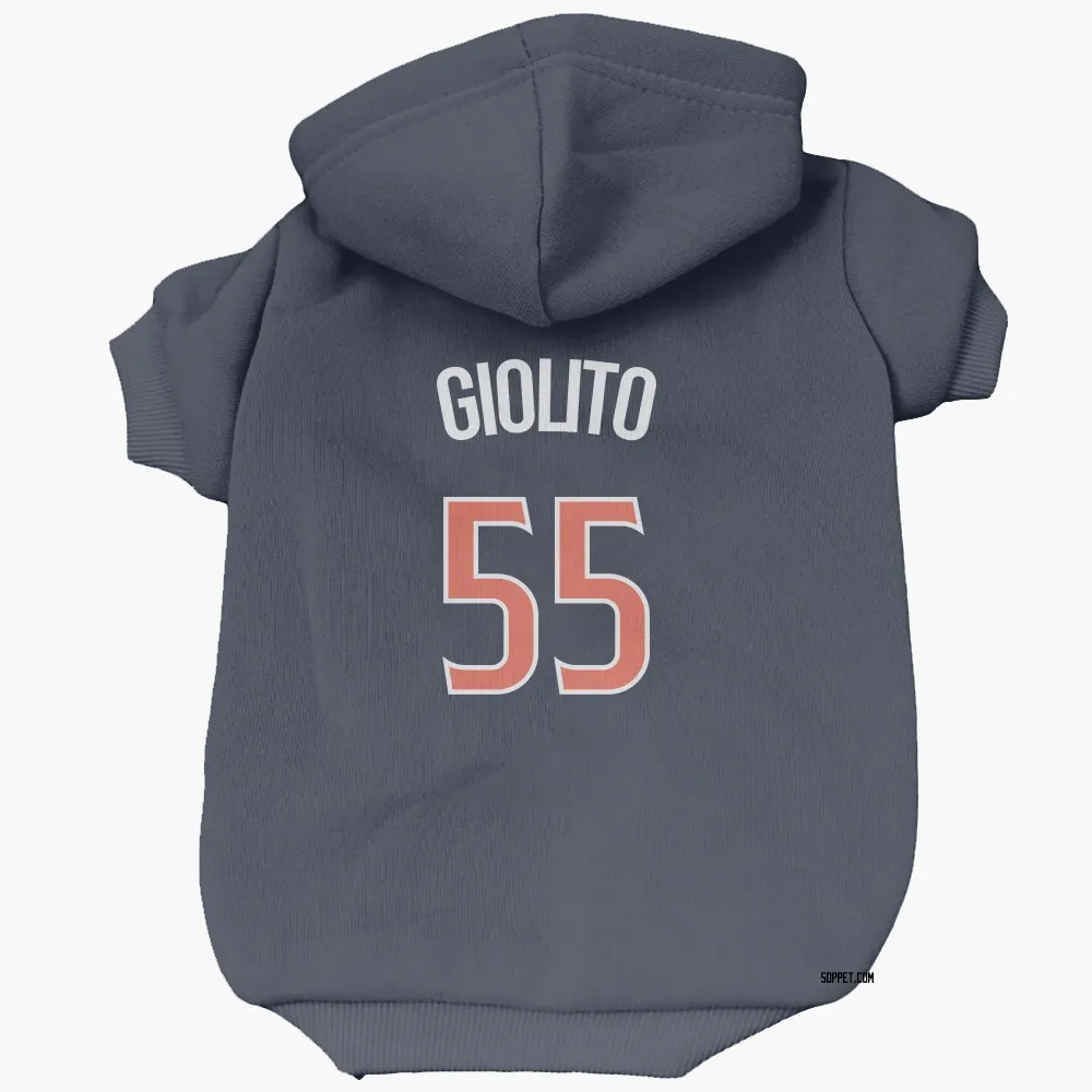 San Diego Padres Lucas Giolito Navy Pet Hoodie for Dog & Cat