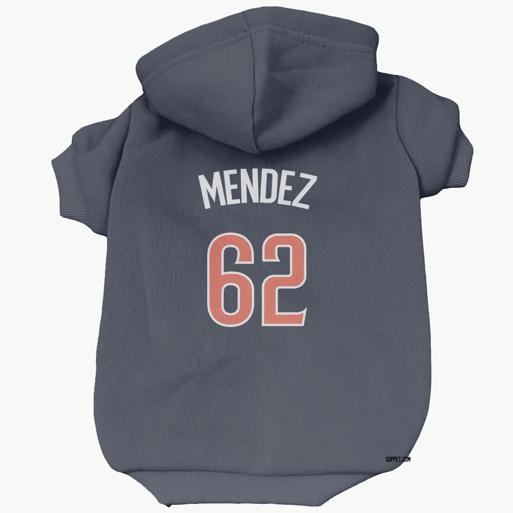 San Diego Padres Miguel Mendez Navy Pet Hoodie for Dog & Cat