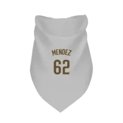 San Diego Padres Miguel Mendez White/Brown Pet Bandana for Dog & Cat