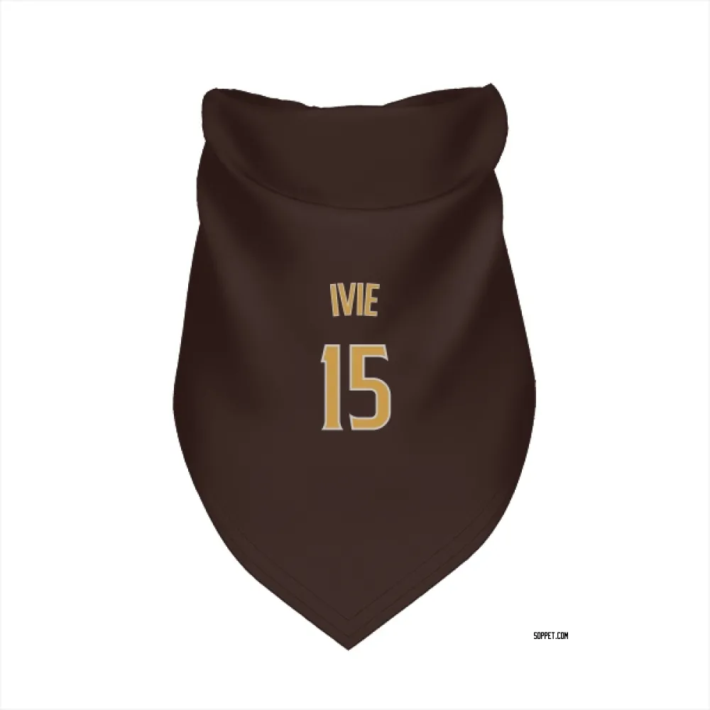 San Diego Padres Mike Ivie Brown Pet Bandana for Dog & Cat