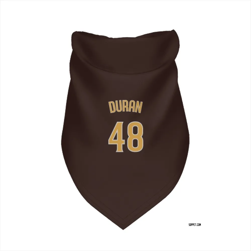 San Diego Padres Rodolfo Duran Brown Pet Bandana for Dog & Cat