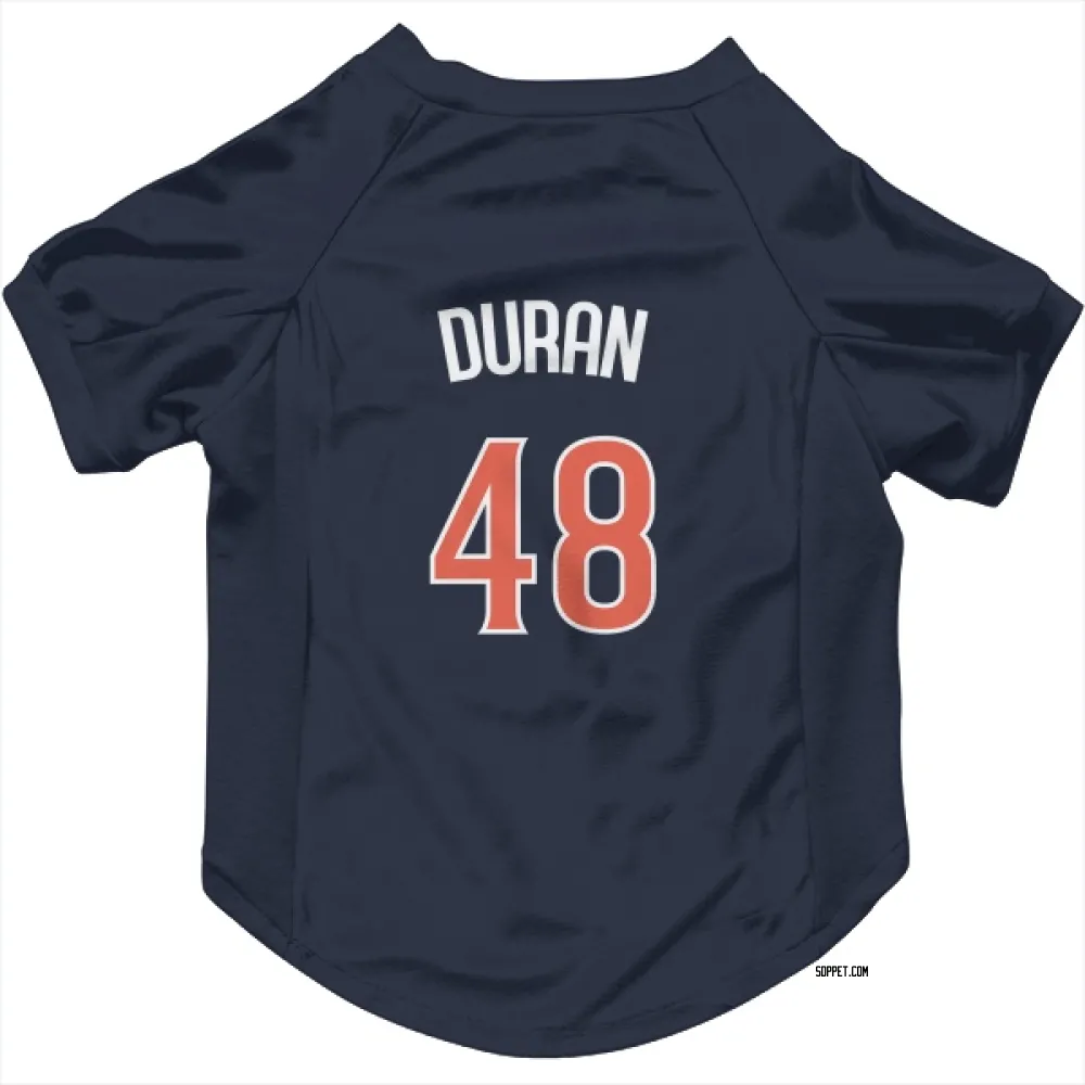 San Diego Padres Rodolfo Duran Navy Pet Jersey for Dog & Cat