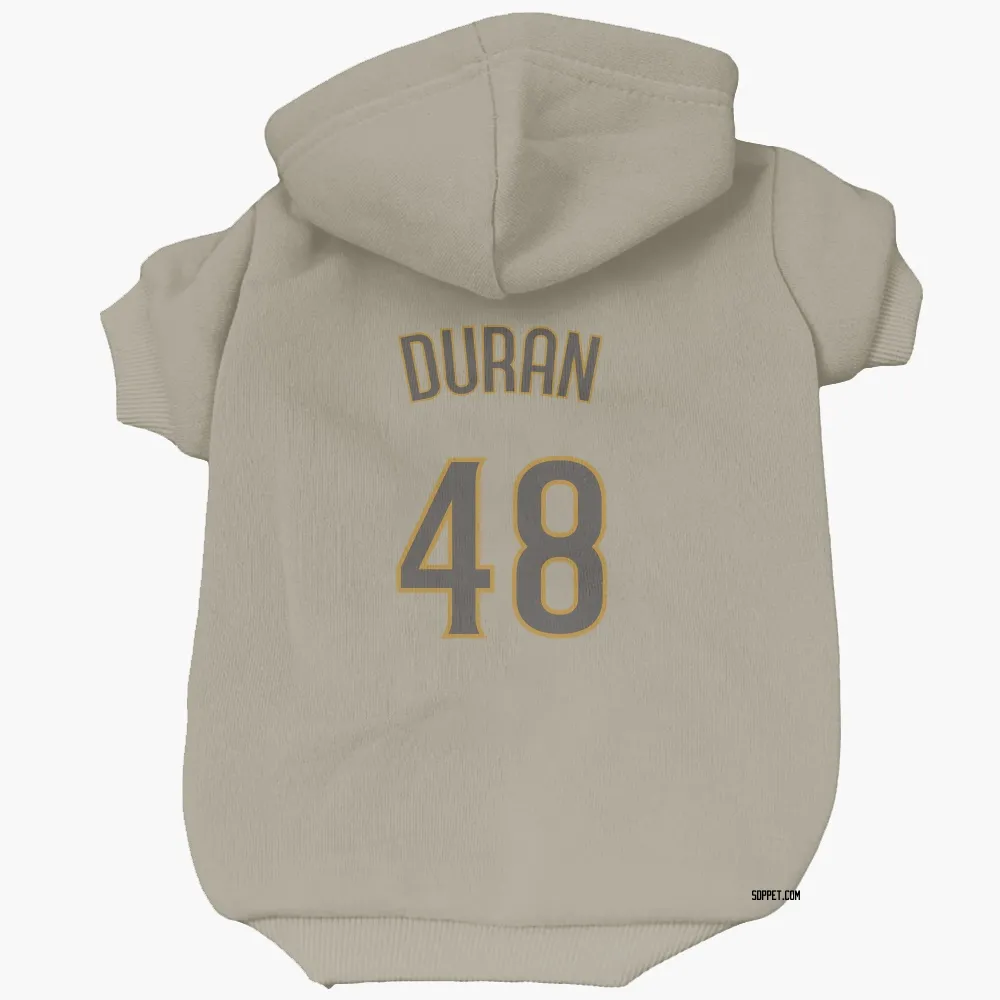 San Diego Padres Rodolfo Duran Tan Pet Hoodie for Dog & Cat