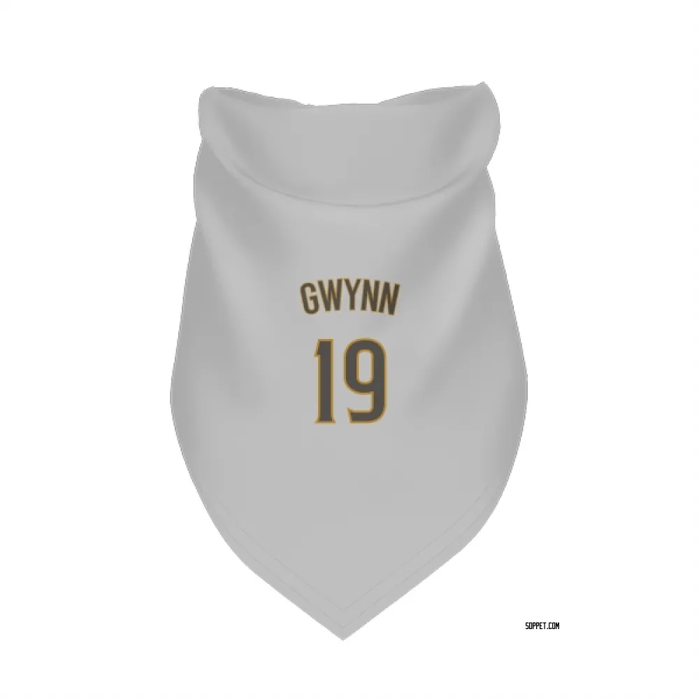 San Diego Padres Tony Gwynn White/Brown Pet Bandana for Dog & Cat